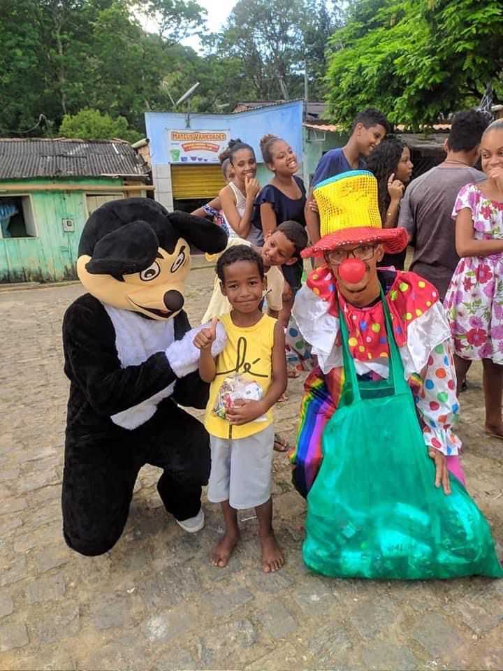 Camacã: Secretaria de Assistência Social leva diversão e alegria para as crianças do Novo Itamaraty